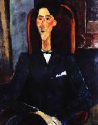Amedeo Modigliani Jean Cocteau oil painting artist